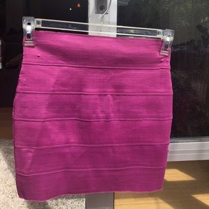 Pink bandage skirt